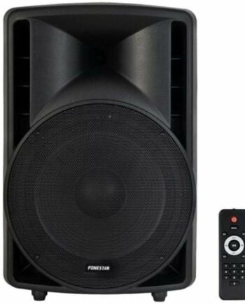 Fonestar Asb-15180u Aktiv Højttaler Med Usb  Microsd Og Fjernbetjening  Sort