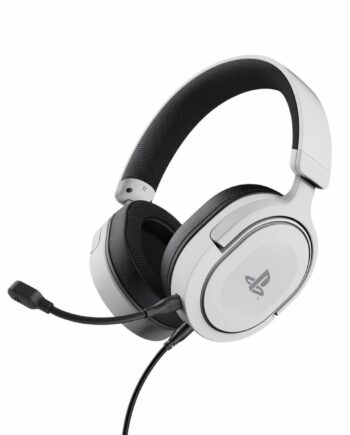 Gaming Headset Med Mikrofon Trust Gxt 498 Forta Hvid Sort