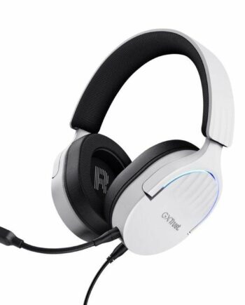 Gaming Headset Med Mikrofon Trust Gxt 490 Hvid Sort