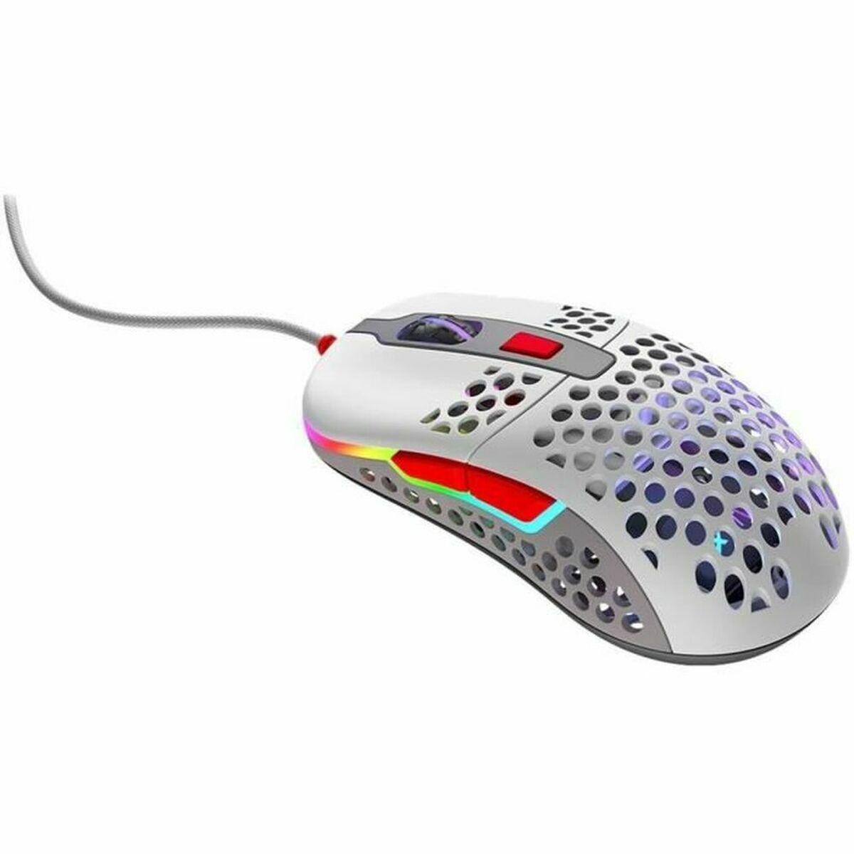 Gaming Mus Cherry M42-rgb-retro Hvid Multifarvet 16 000 Dpi