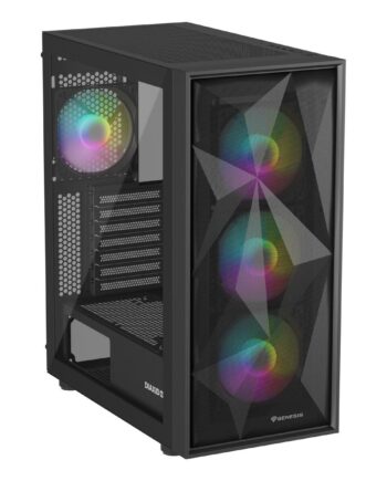Genesis Npc-2172 Atx Semi-tårn Kabinet Sort