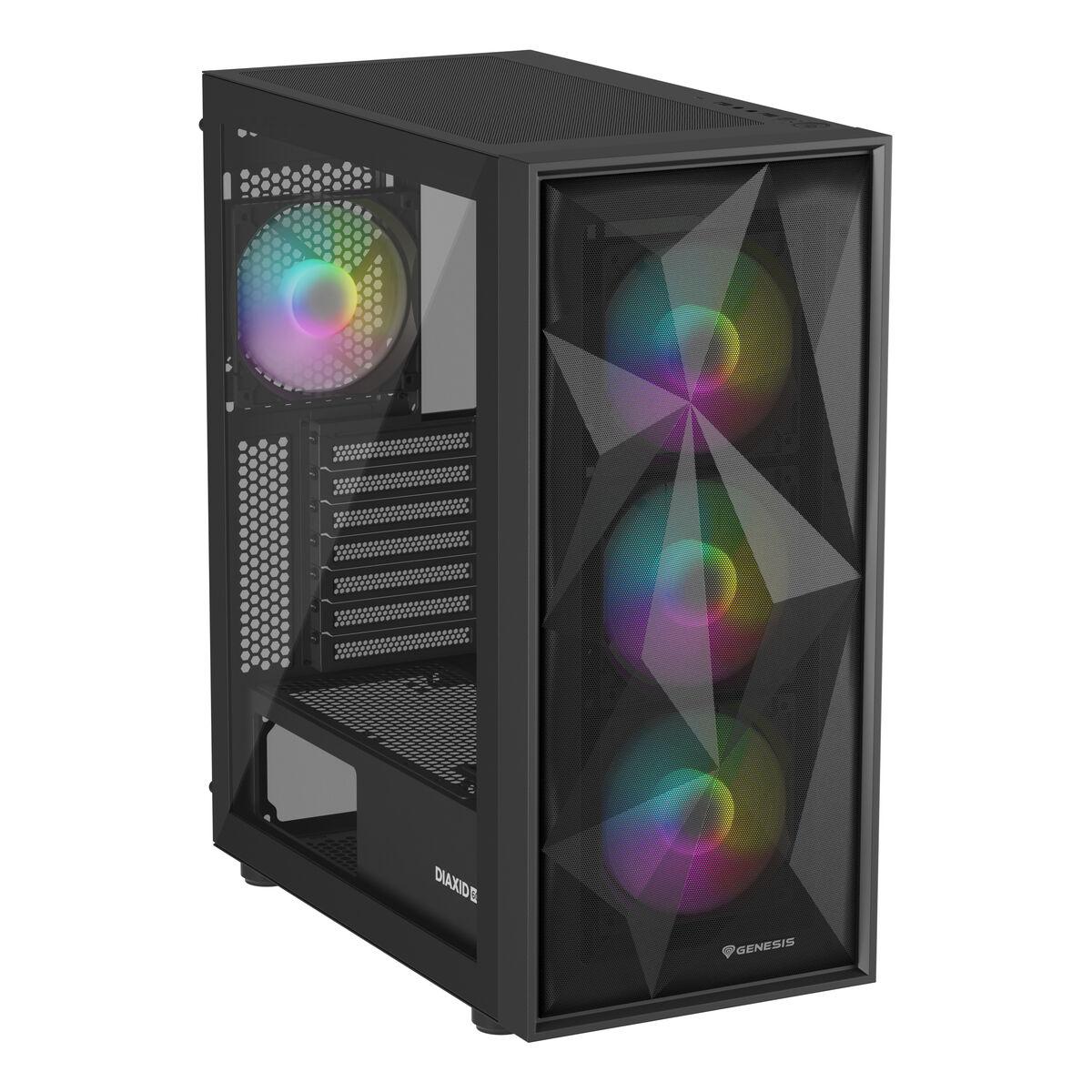 Genesis Npc-2172 Atx Semi-tårn Kabinet Sort