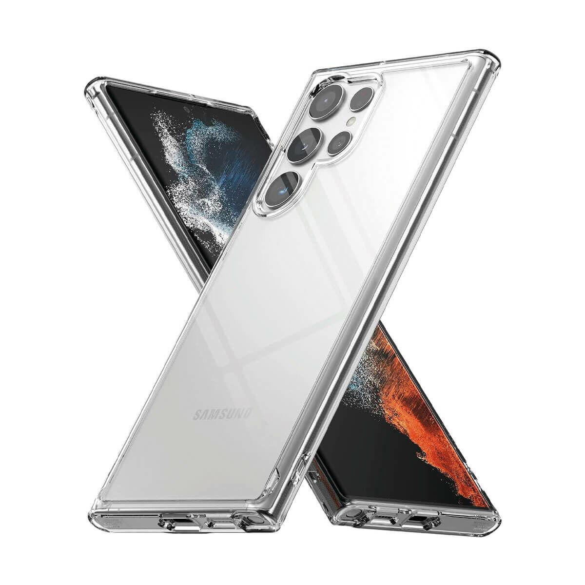 Gennemsigtigt Mobilcover Til Samsung Galaxy S22 Ultra