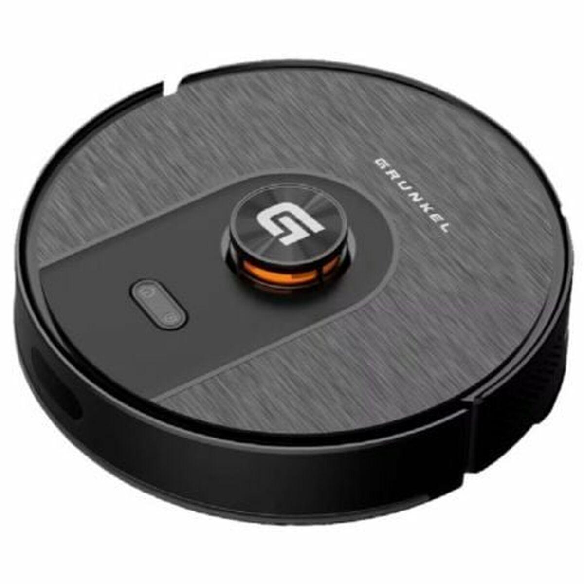Grunkel -dancer Turbo Laser Robotstøvsuger 5000 Pa Wifi 3200 Mah Sort