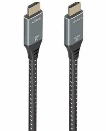 Hdmi-kabel Aisens 10   Hdmi      Sort Grå