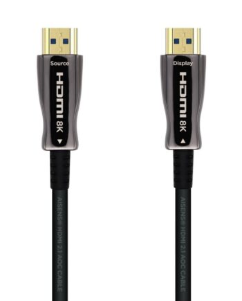 Hdmi-kabel 8k Aisens A153-0524 100   Sort