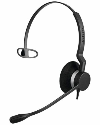 Headset Med Mikrofon Jabra Monaural  Støjreduktion  Sort