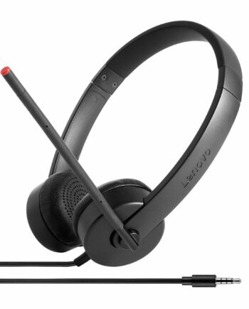 Høretelefoner Med Mikrofon Lenovo Stereo      Mm  Sort