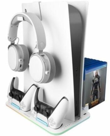 Hovedtelefonstativ Til Ps5 Mars Gaming Mps5b2 Hvid