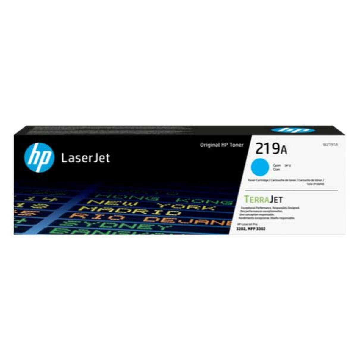 Hp Original Toner W2191a Cyan 219a