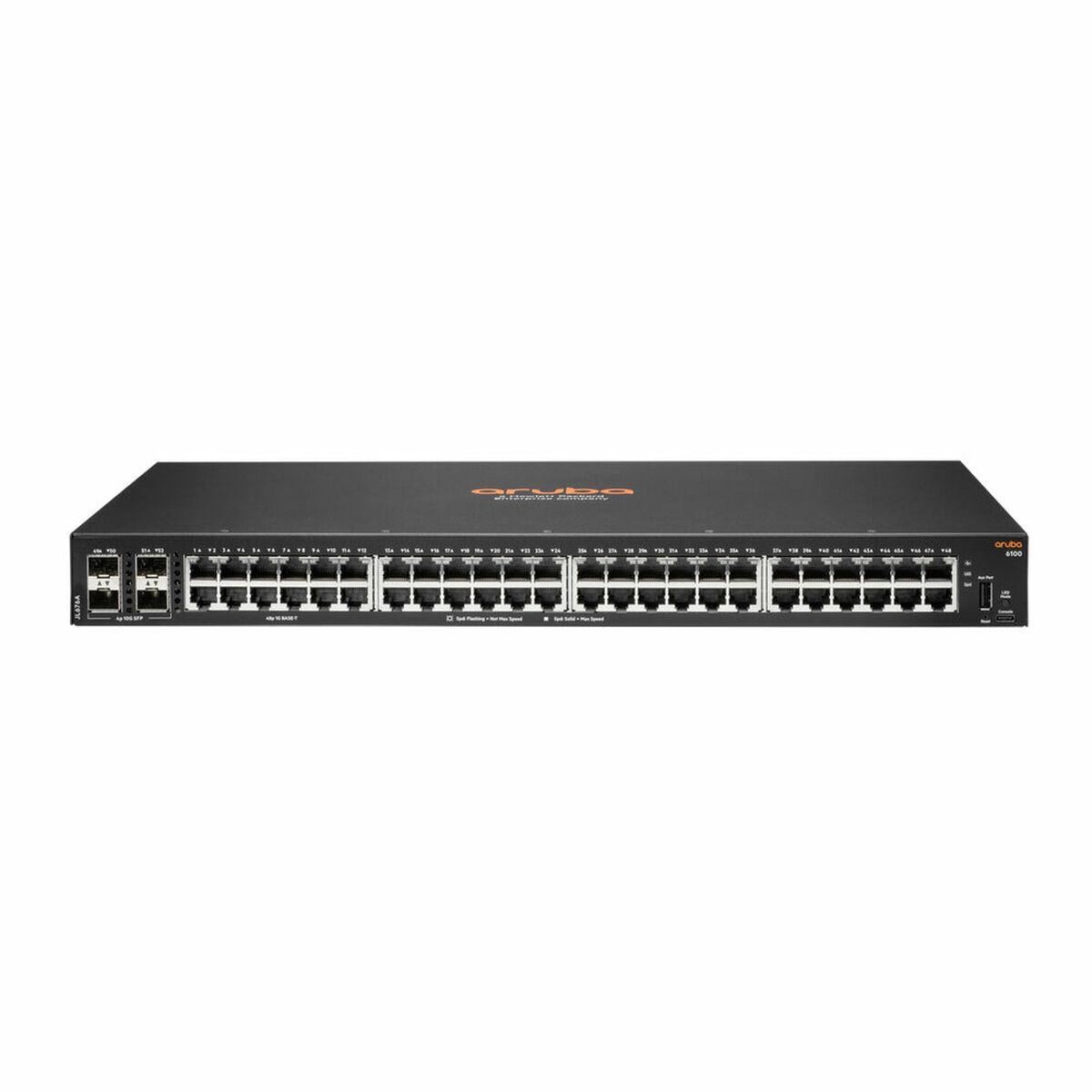Hpe Jl676a Netværksswitch Rj45 Sort