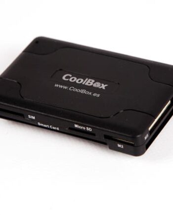 Hukommelseskortlæser Usb Coolbox Ekstern  Sort
