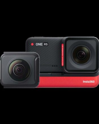 Insta360 One Rs Digitalt Kamera 4k Actionkamera  Rød Sort