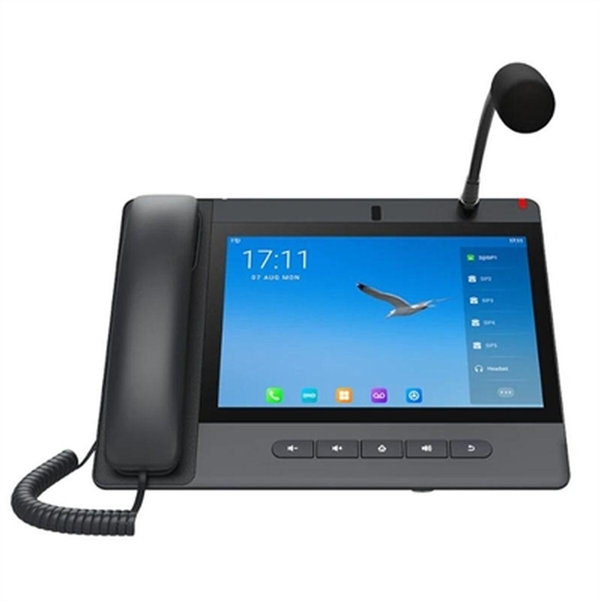 Ip-telefon Fanvil A320i Sort Fastnettelefon Med Eu-stik