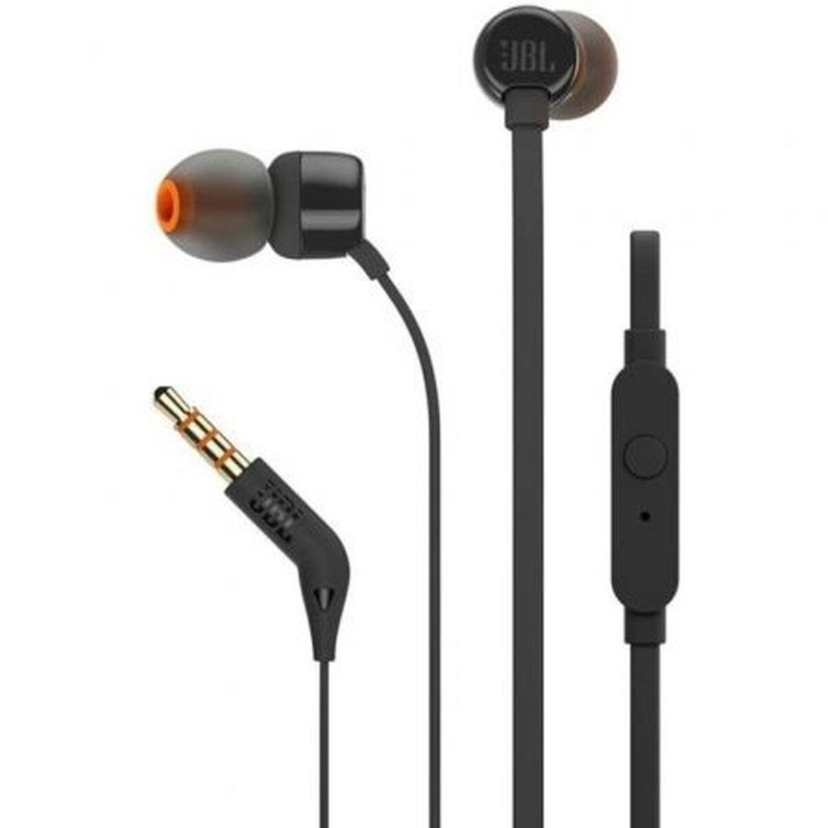 Jbl T160 In-ear Hovedtelefoner Med Mikrofon Sort