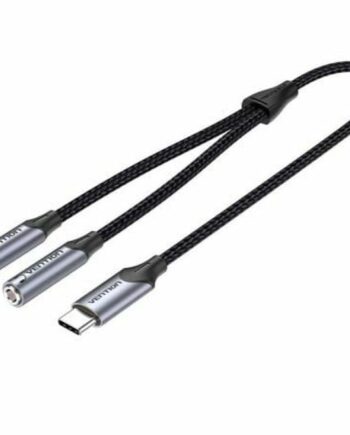 Kabel Adapter Vention Bgnhy Usb-  Til     Mm Og Kvindeligt Stik  30 Cm