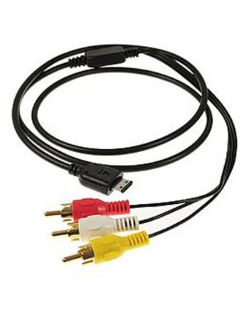 Kabeladapter S20 Av-kabel Til Samsung I900 Omnia M8800 Pixon  Sort