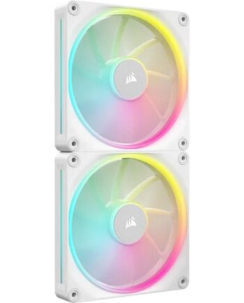 Kabinettventilator 140 Mm Med Rgb Corsair  Hvid
