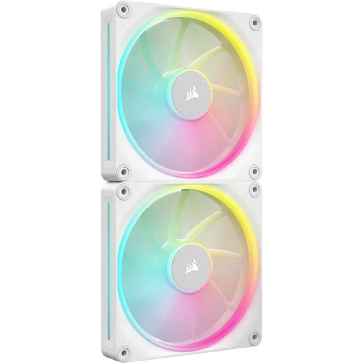 Kabinettventilator 140 Mm Med Rgb Corsair Hvid