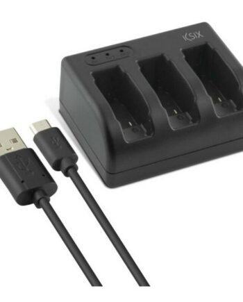 Ksix Gopro Batterioplader Hero    Usbc  Sort