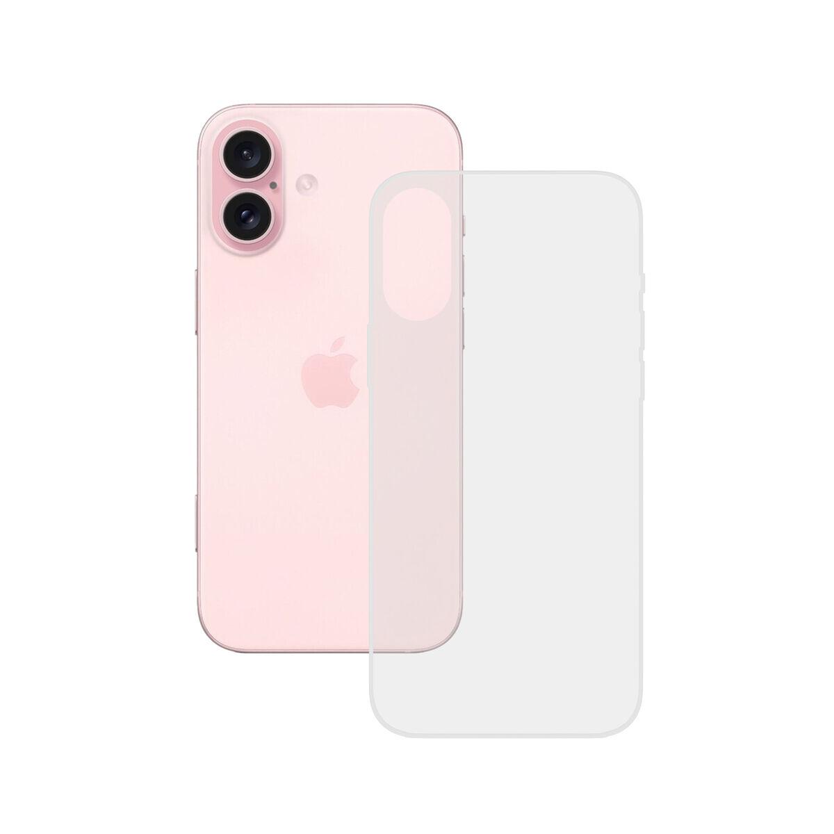 Ksix Mobilcover Til Iphone 16 Gennemsigtig Tpu
