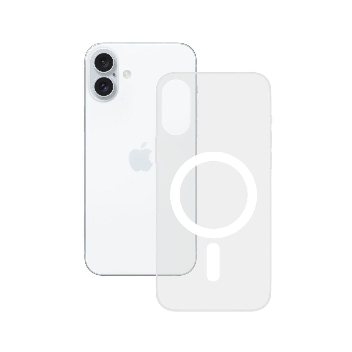 Ksix Mobilcover Til Iphone 16 Plus Gennemsigtig Tpu