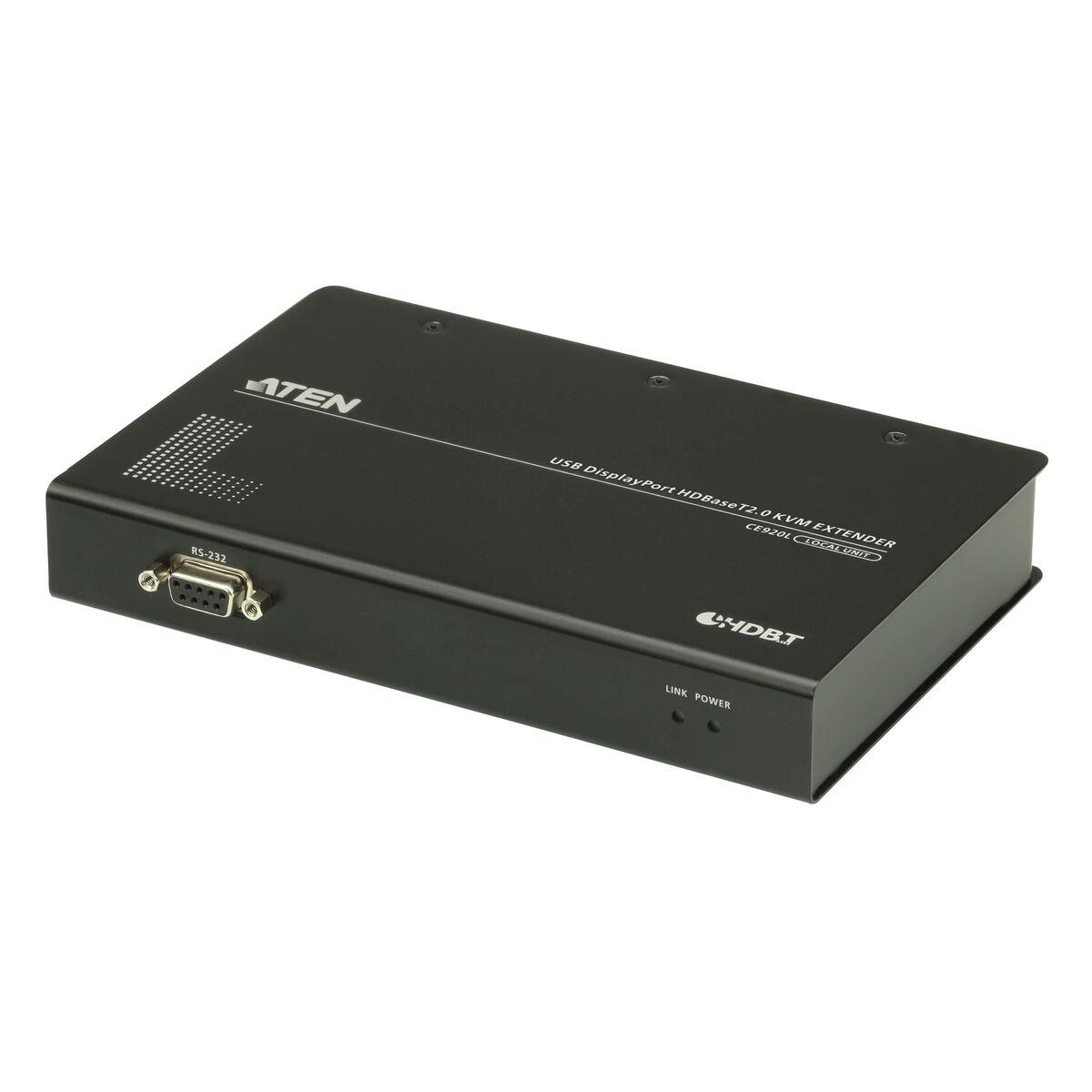 Kvm-kontakt Aten Ce920l-ata- Sort Metal