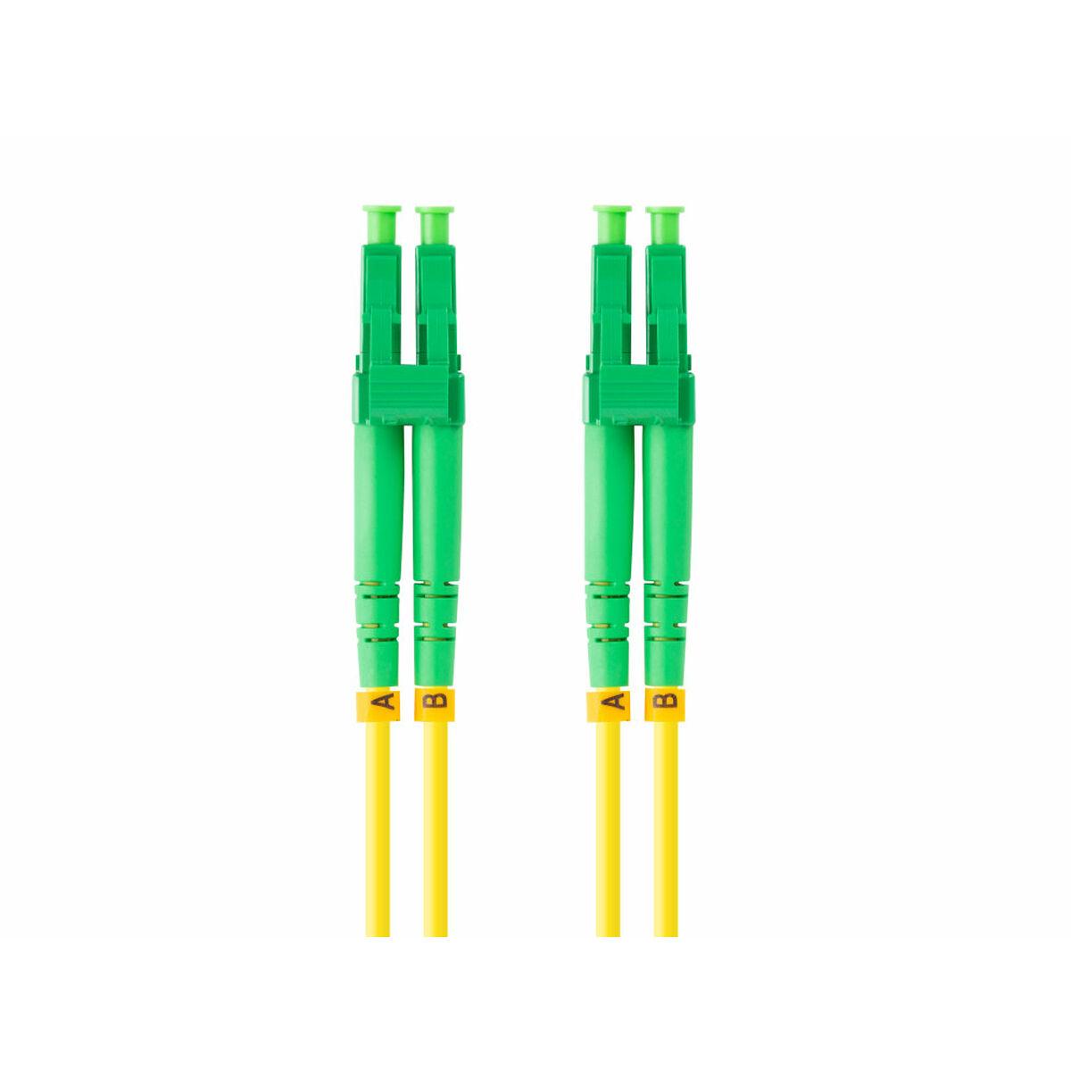 Lanberg G657a1 Fiberkabel Sc Apc Duplex Gul