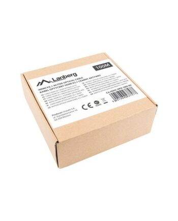 Lanberg Hdmi     Fiberoptisk Hdmi-kabel 100    Sort