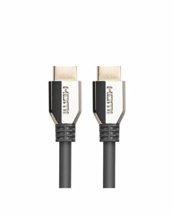 Lanberg Hdmi-kabel       Fladt  Sort