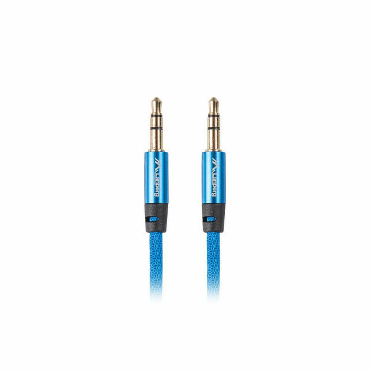 Lanberg Jack-kabel Mm Blå