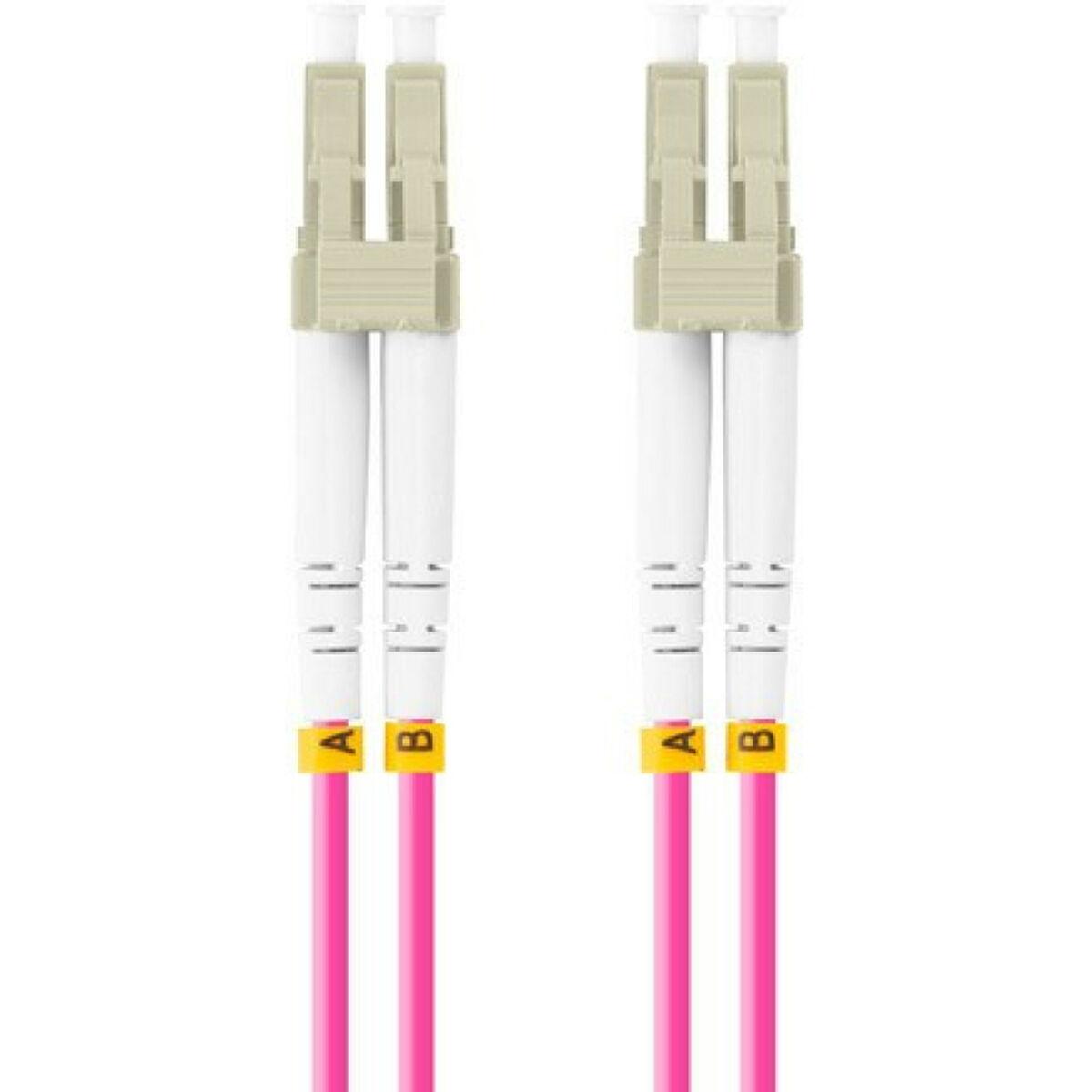 Lanberg Optisk Fiberkabel Lc-lc 50 Cm Lilla