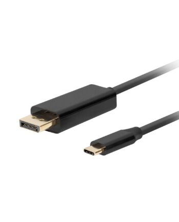 Lanberg Usb-  Til Displayport Kabeladapter      Sort
