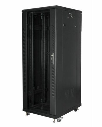 Lanberg Vægmonteret Rack Kabinet 19 Quot  Ff01-6832-12b  Ip20  60 Cm Bredde