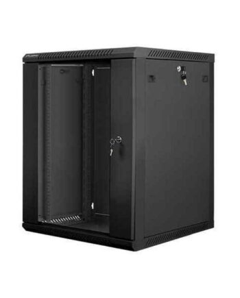 Lanberg Vægmonteret Rack Kabinet Wf01-6615-10b 60 60 77 Cm  Sort