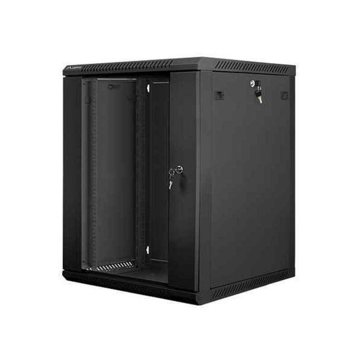 Lanberg Vægmonteret Rack Kabinet Wf01-6615-10b 60 60 77 Cm Sort