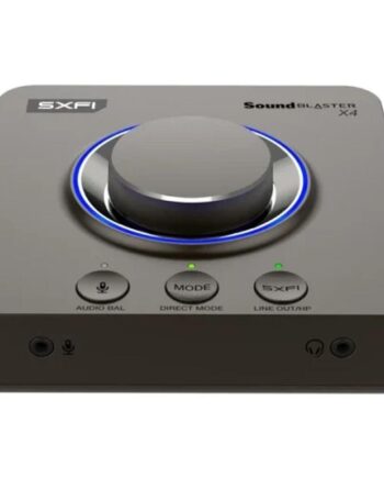 Lydkort Til Pc Creative Sound Blaster X4  Usb  Sort
