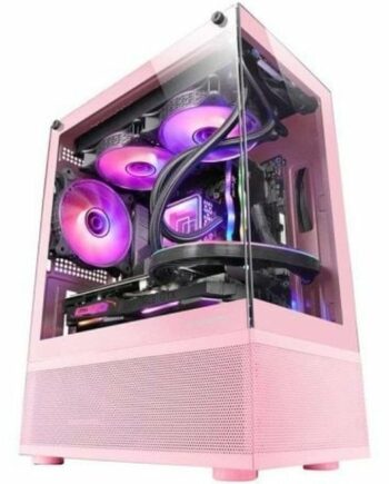 Mars Gaming Mcsep Atx Semi-tårn Kabinet Pink Med Vindue