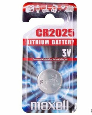 Maxell Cr2025 Lithium Knapcelle     Pakke Med 10