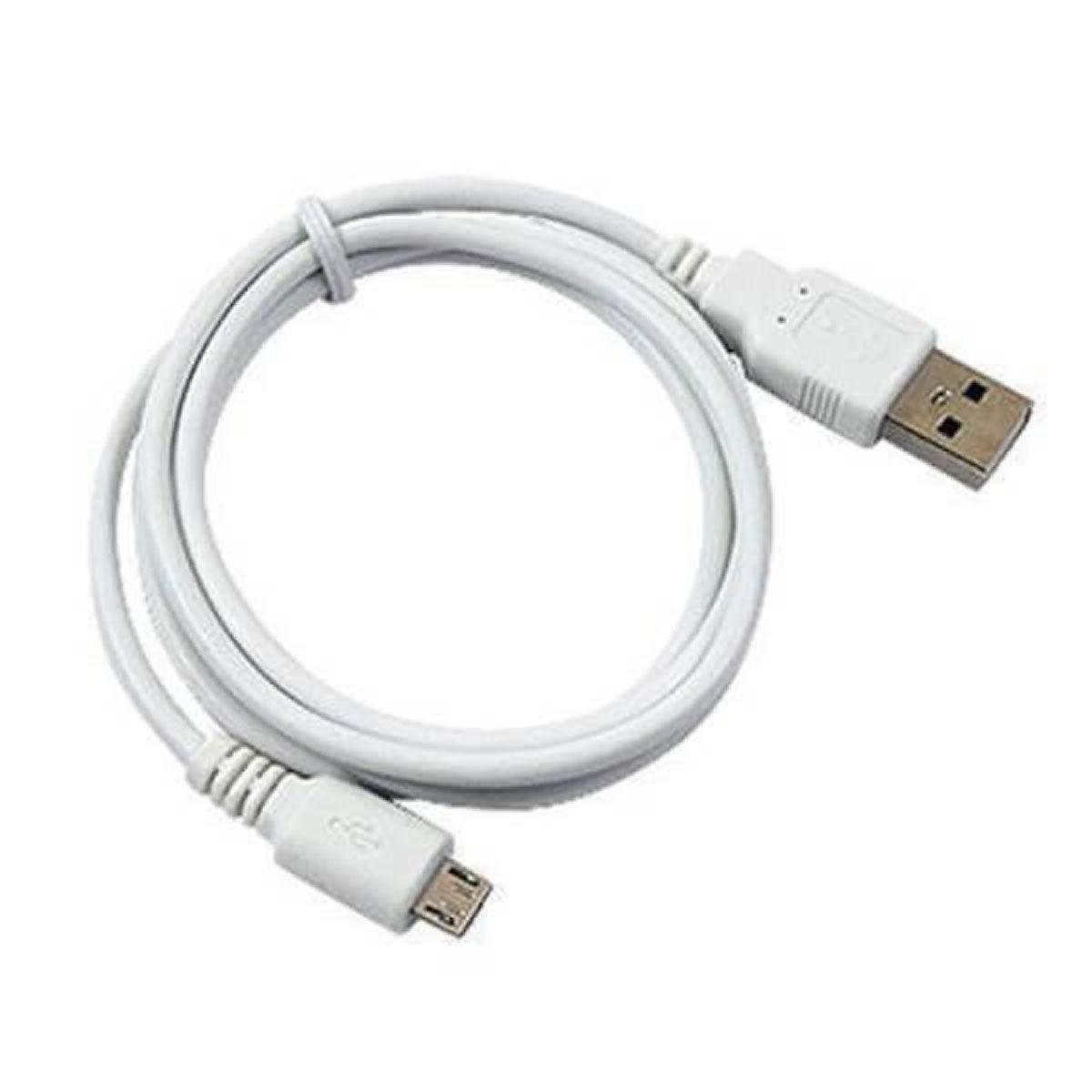 Micro Usb Til Usb-kabel Hvid