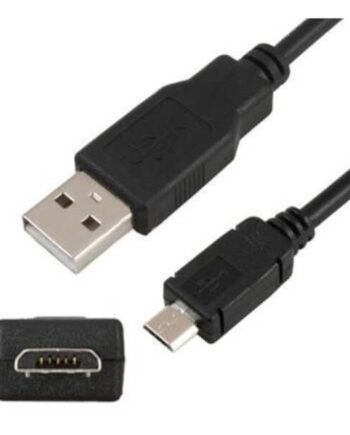Micro Usb Til Usb-kabel Sort