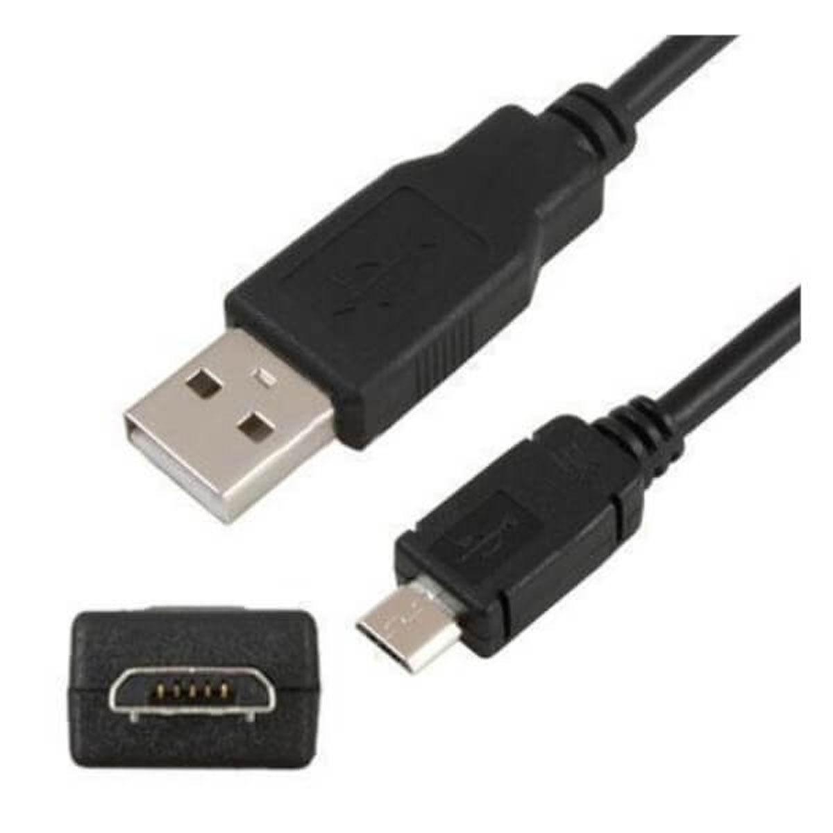 Micro Usb Til Usb-kabel Sort