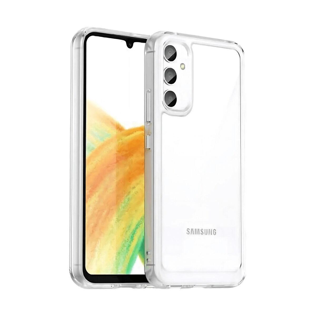 Mobilcover Til Samsung Galaxy A34 5g Gennemsigtigt