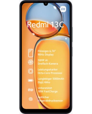 Mobiltelefon Xiaomi Redmi 13c   74 Quot    Gb 128 Gb Sort
