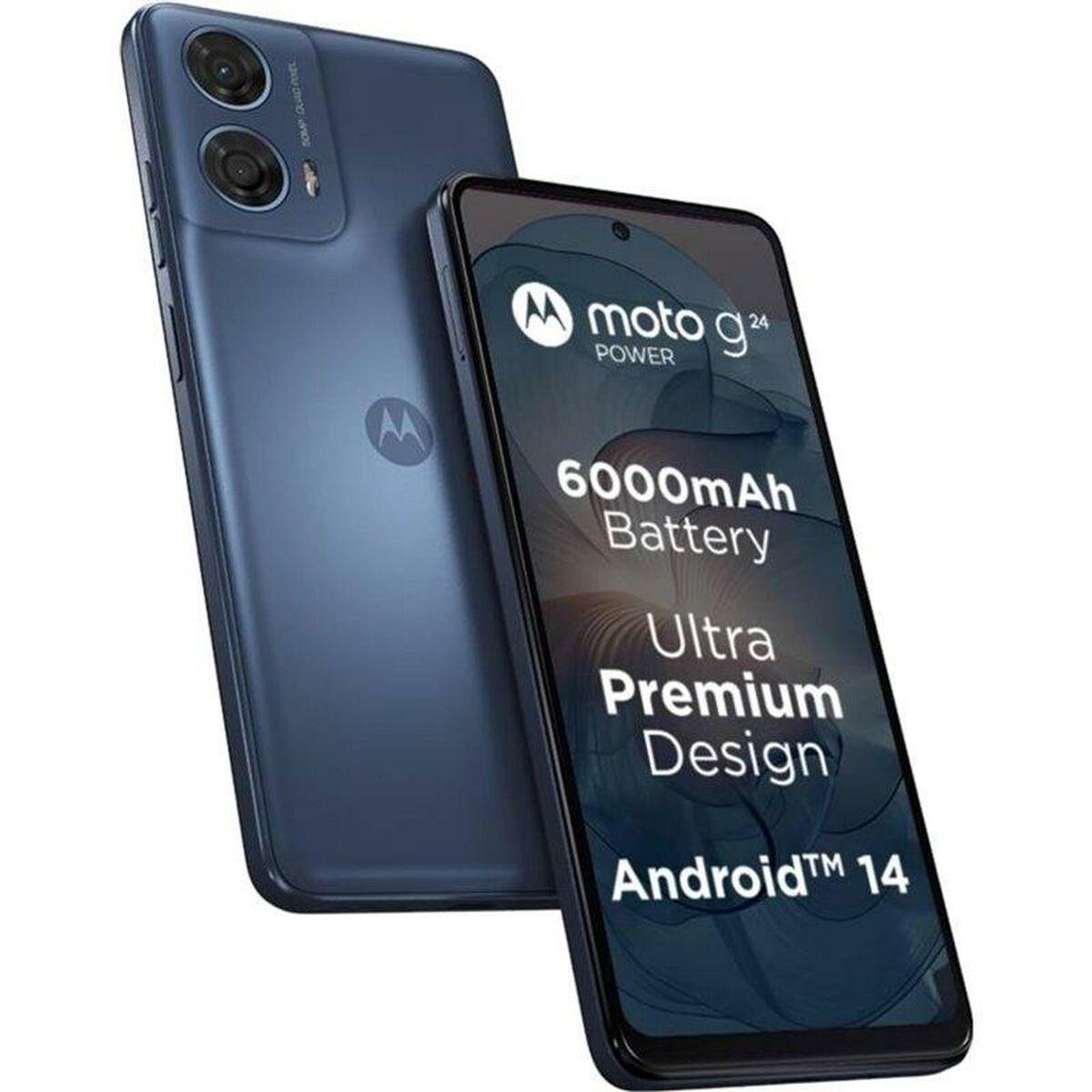 Motorola Moto G24 56 Quot Smartphone Gb Ram 256 Gb Blå