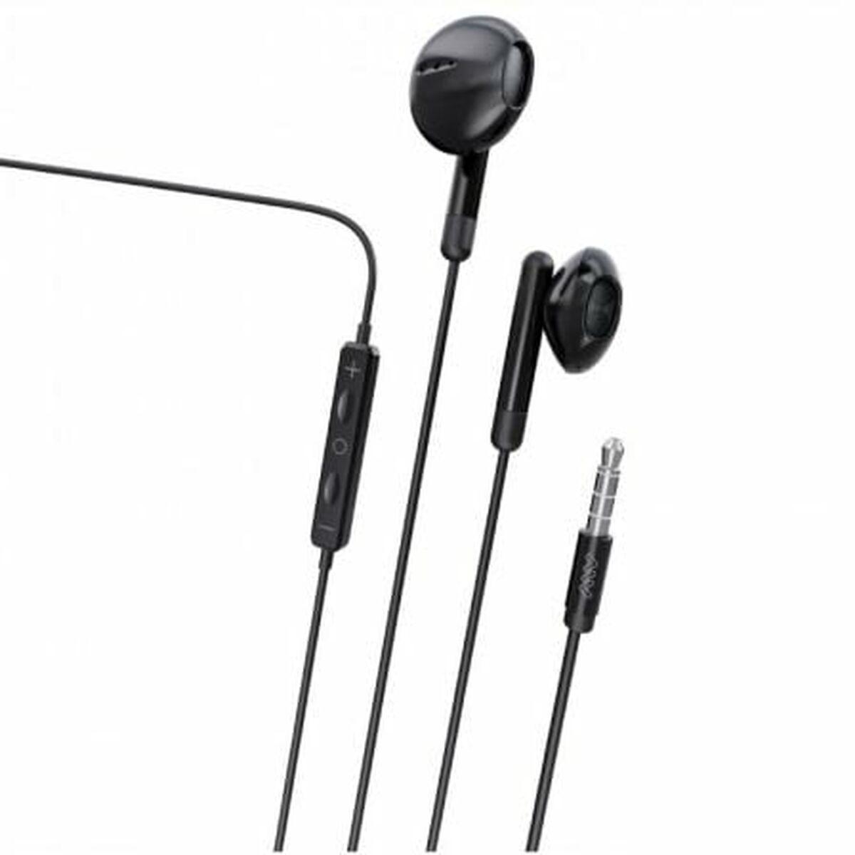 Myway Mwhph0019 øretelefoner Med Mikrofon Sort Mm