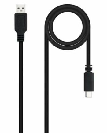 Nanocable Usb Til Usbc Kabel       Sort  10 01 2101-l150