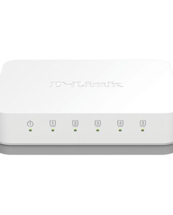 Netværksswitch  -link Go-sw-5g  -port Gigabit  Hvid