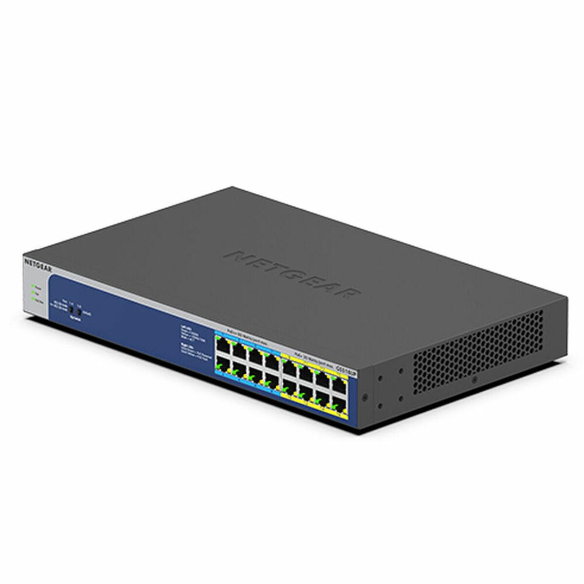 Netværksswitch Netgear Gs516up 16 Porte 32 Gbps