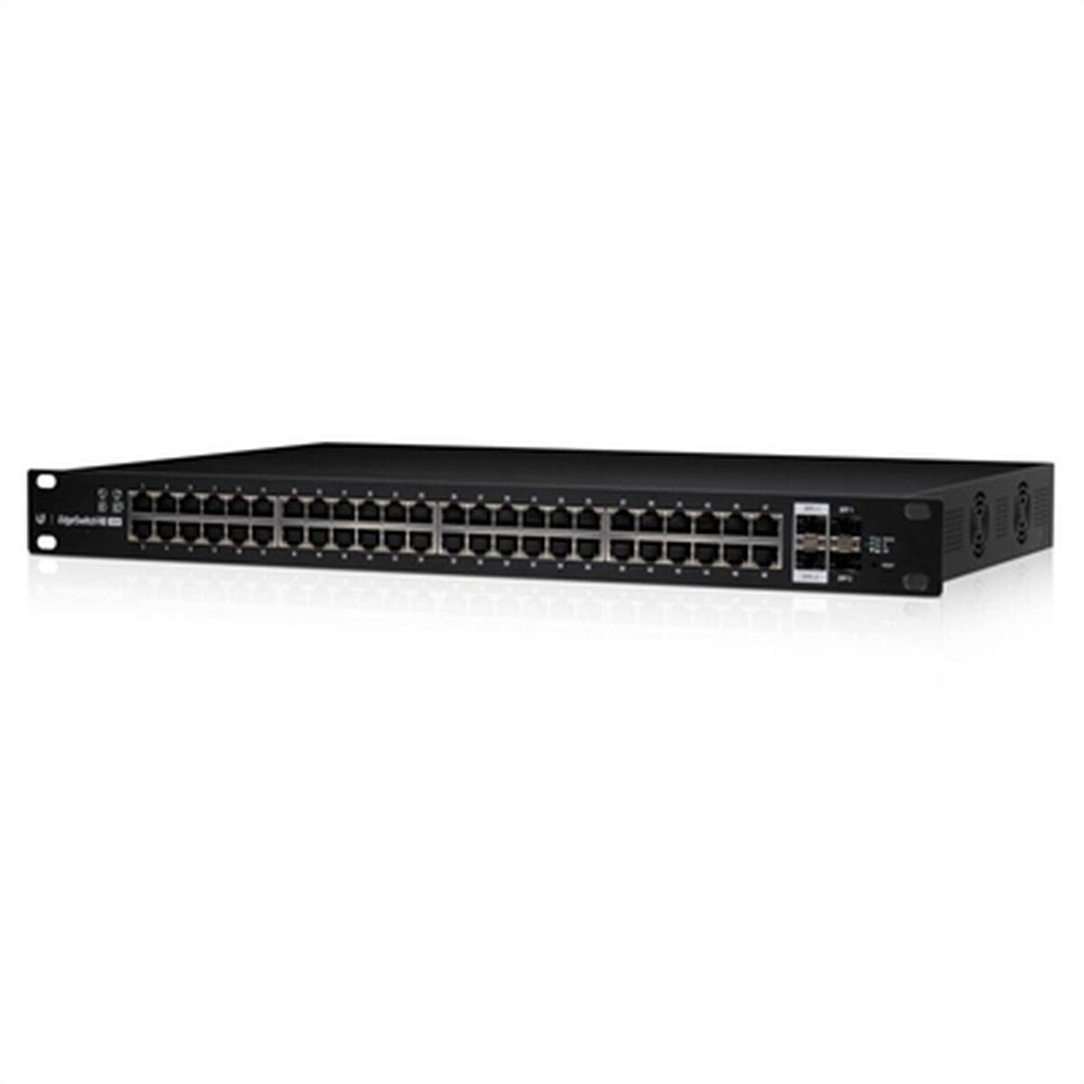 Netværksswitch Ubiquiti Es48-500w 48 Porte 1u Sort